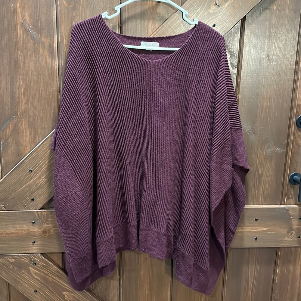 Loft Sweater Poncho